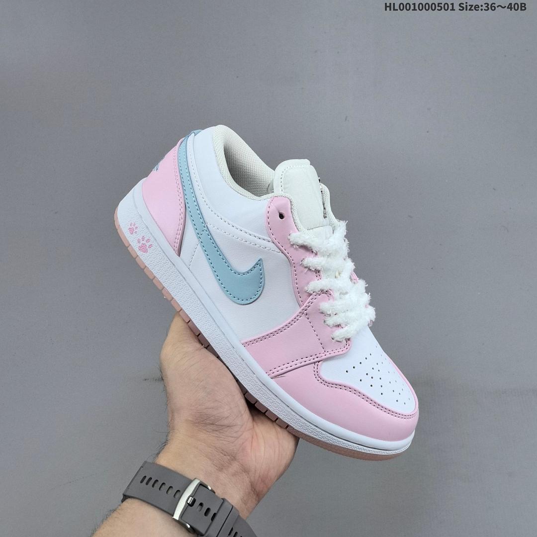 ❗️ Air Jordan 1 Low "White Pink Foam Glacier Blue" AJ1 1 aj1 1 - foto 3