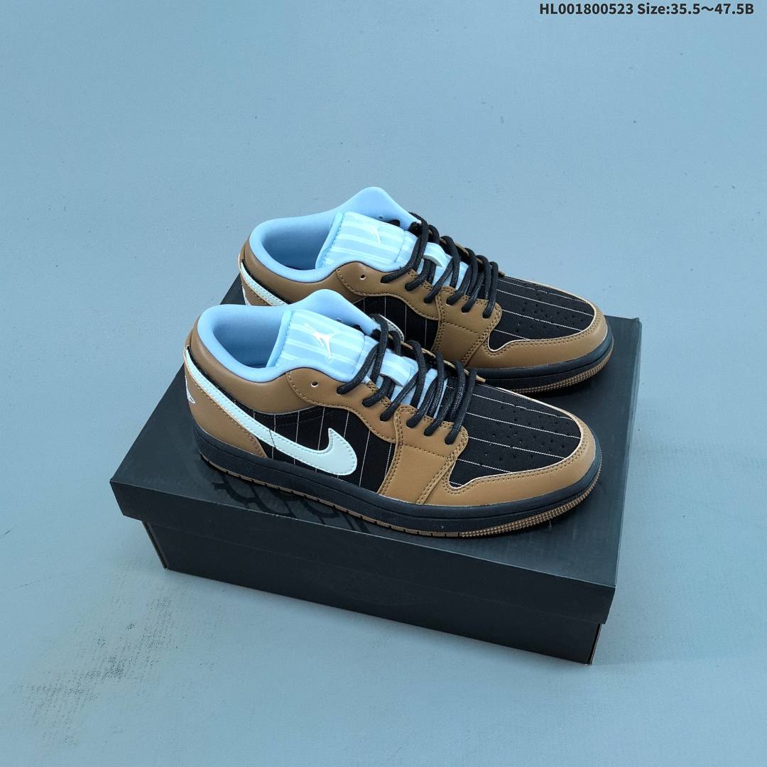 Air Jordan 1 Low "Light British Tan" AJ1 1 aj1 1