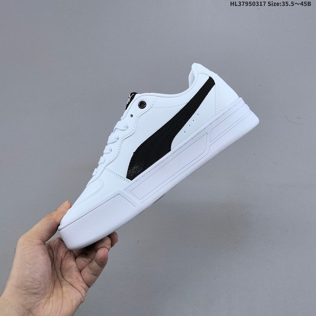 PUMA/ ❗️ PUMA Smash Vulc Leather Low 374764 06 HL37950317 Size .5 - foto 4