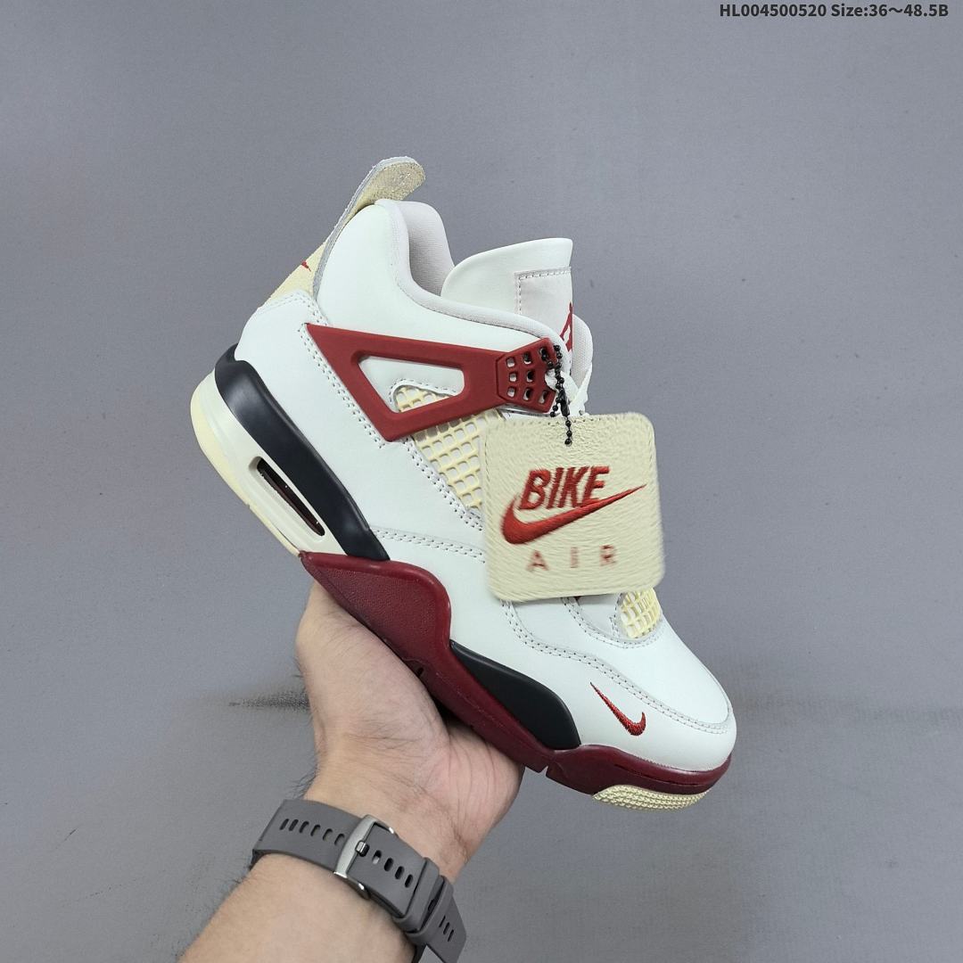 Nigel Sylvester x Air Jordan 4 "Sail Cinnabar" AJ4 4 aj4 4 - foto 3