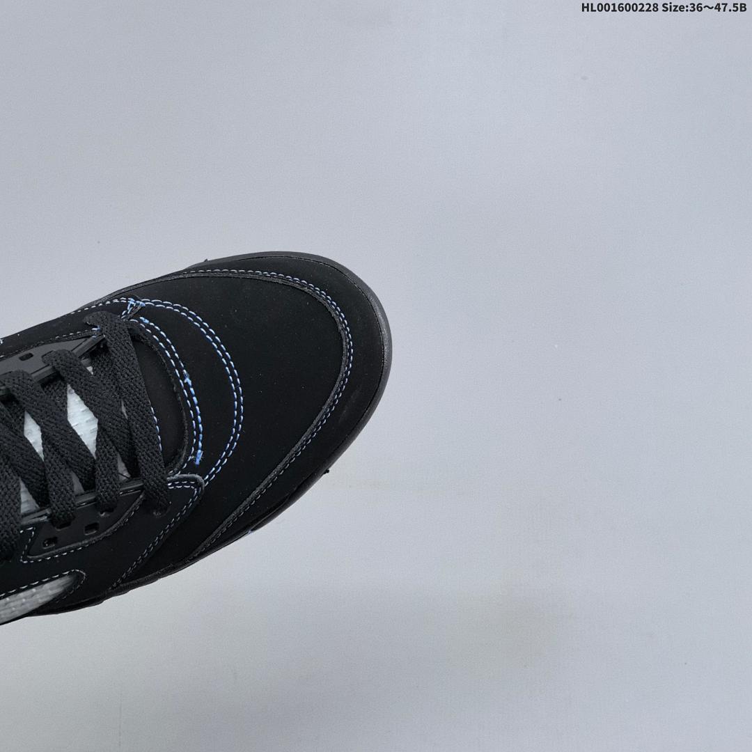Air Jordan 5 Retro "Black University Blue" AJ5 5 aj5 5 - foto 8
