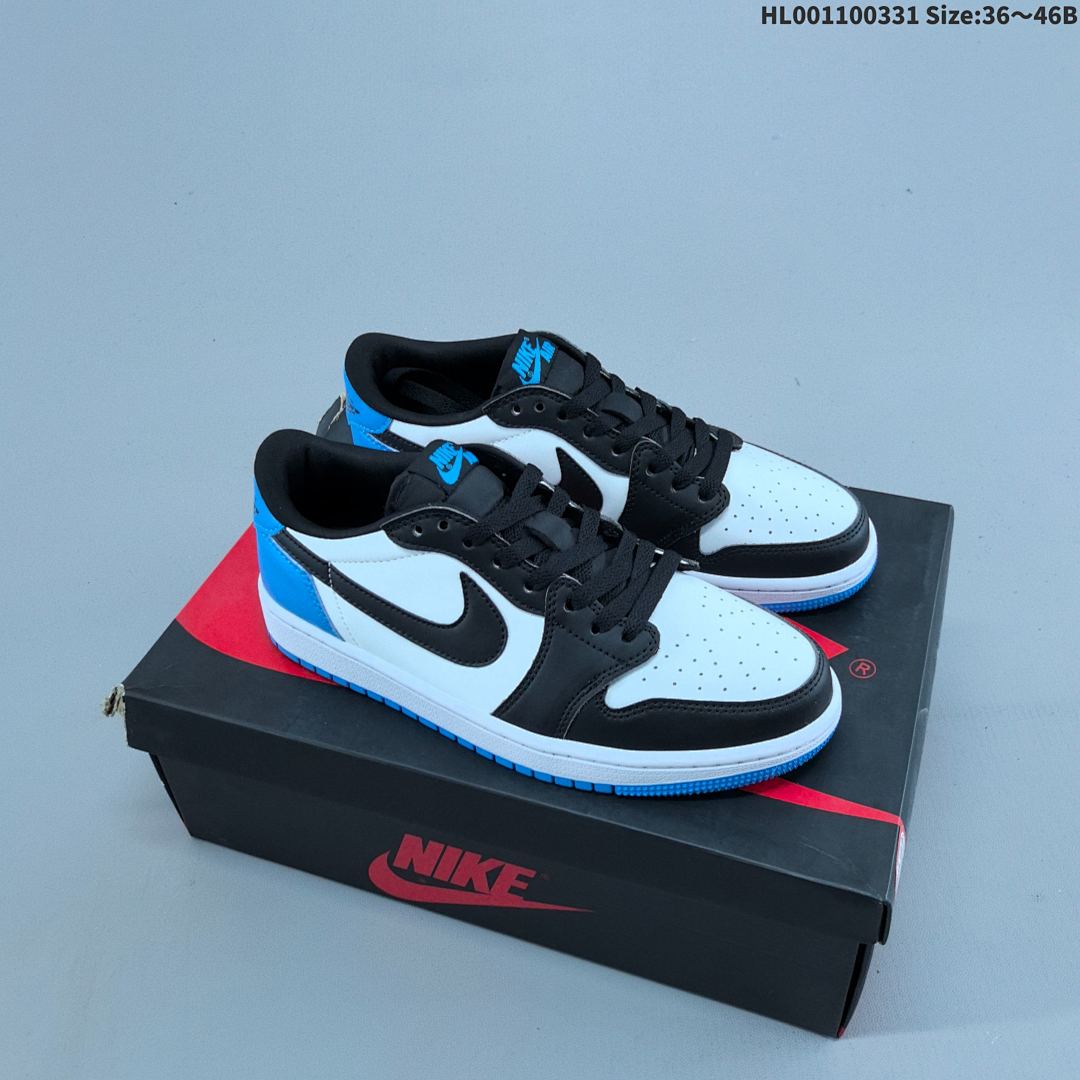 Air Jordan 1 Low OG "Black and Dark Powder Blue" AJ1 1 aj1 1