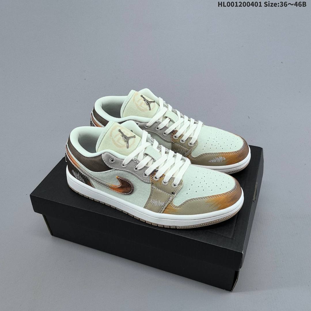 Air Jordan 1 Low SE "Multi-Color Distressed" AJ1 1 aj1 1 Jo