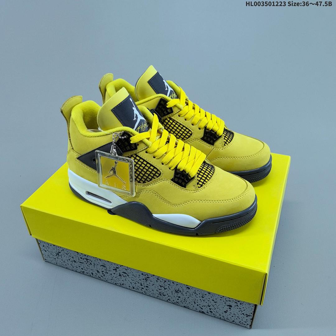Air Jordan 4 Retro "Tour Yellow" AJ4 4 aj4 4 2006 Jor