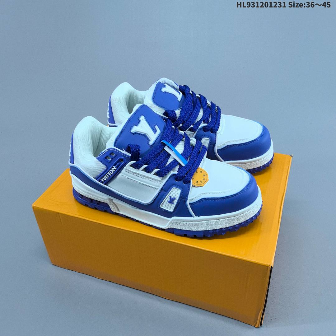 LV Louis Vuitton Trainer Sneaker Low ID - foto 4