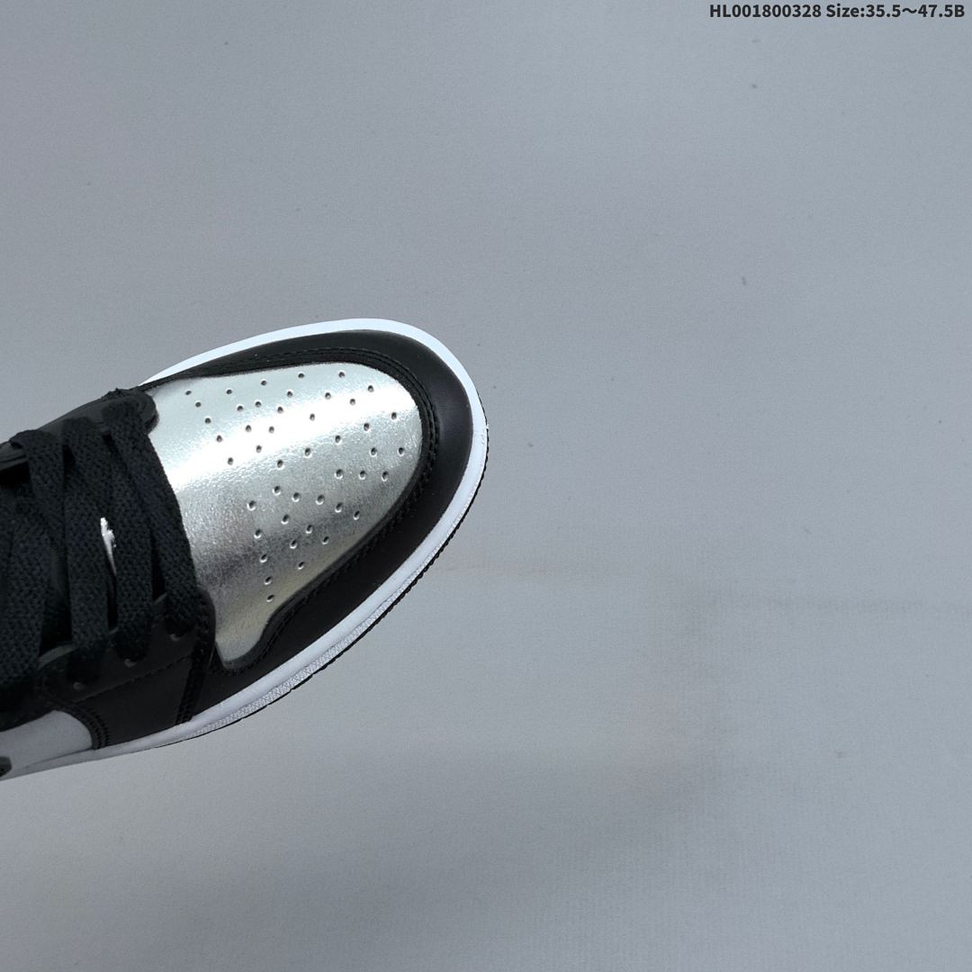 Air Jordan 1 Low "Silver Toe" AJ1 1 aj1 1 - foto 8