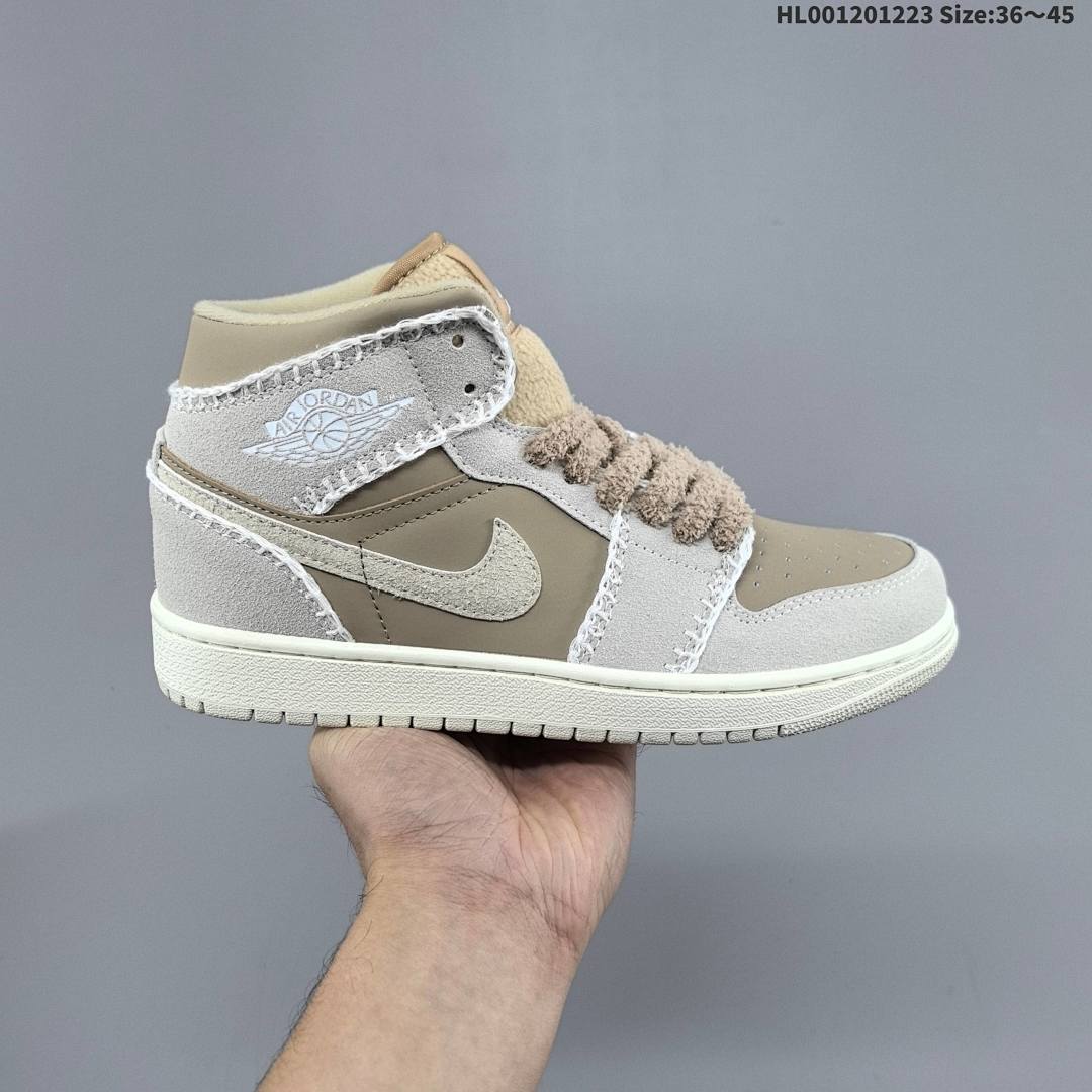 a Air Jordan 1 Mid "Hemp Sail" AJ1 1 aj1 1 - foto 9