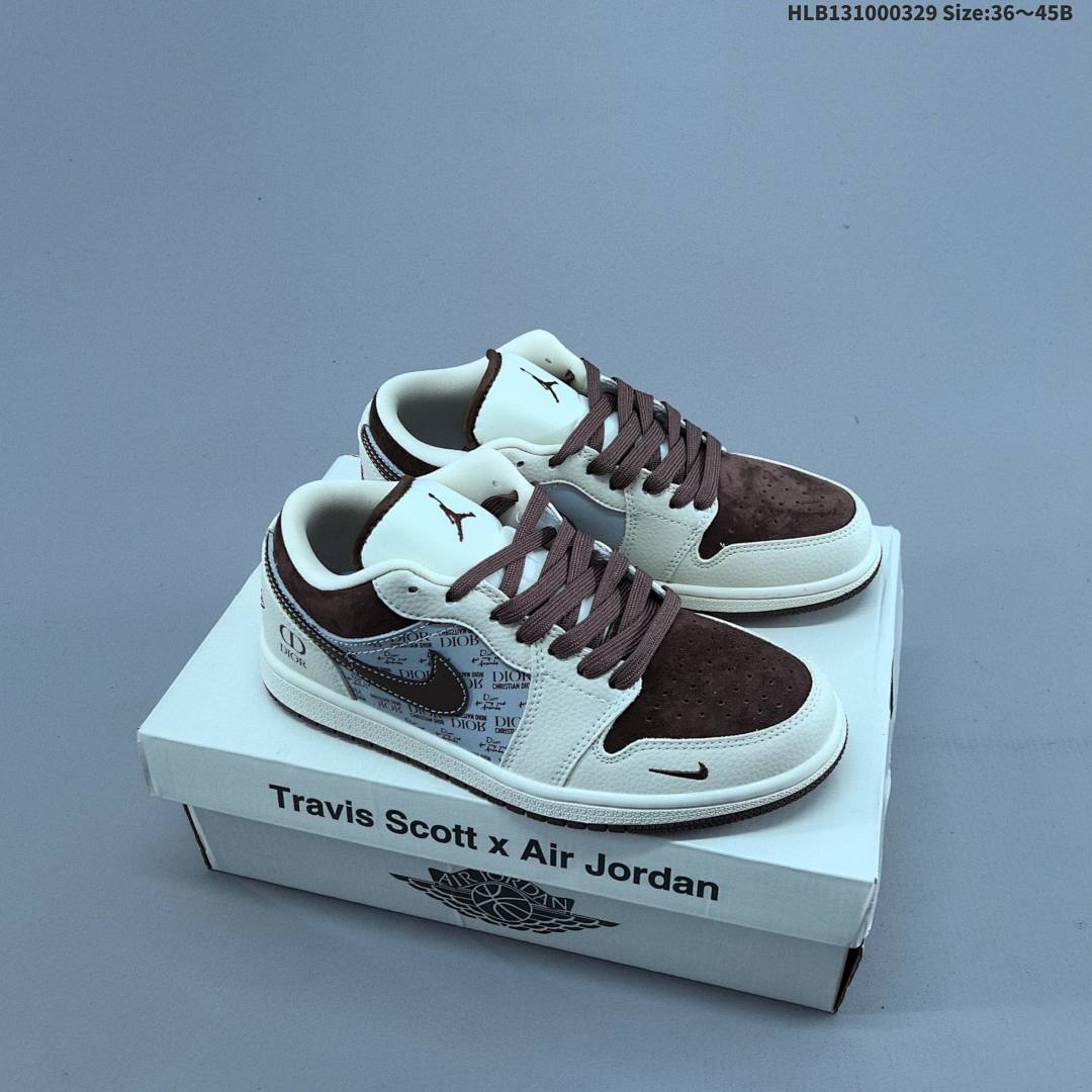 Travis Scott x Fragment Design x Jordan Air Jordan 1 Low OG SP AJ1 - foto 6
