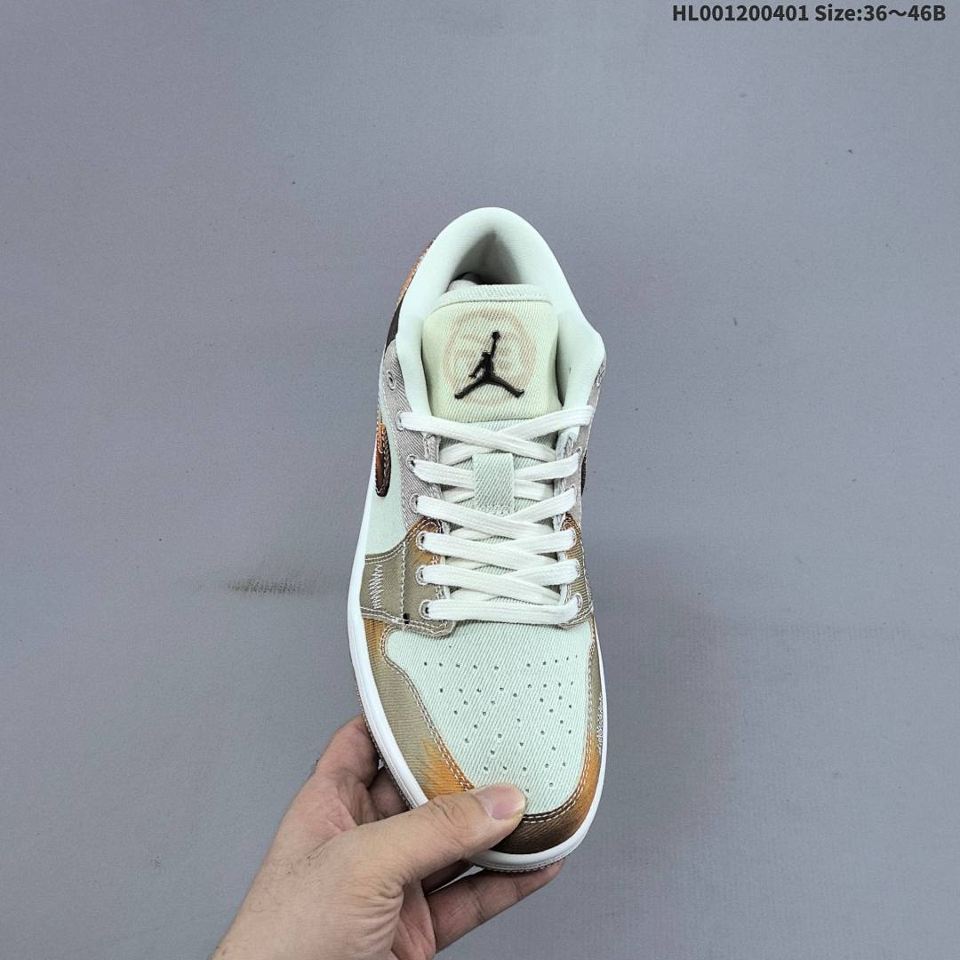 Air Jordan 1 Low SE "Multi-Color Distressed" AJ1 1 aj1 1 Jo - foto 5