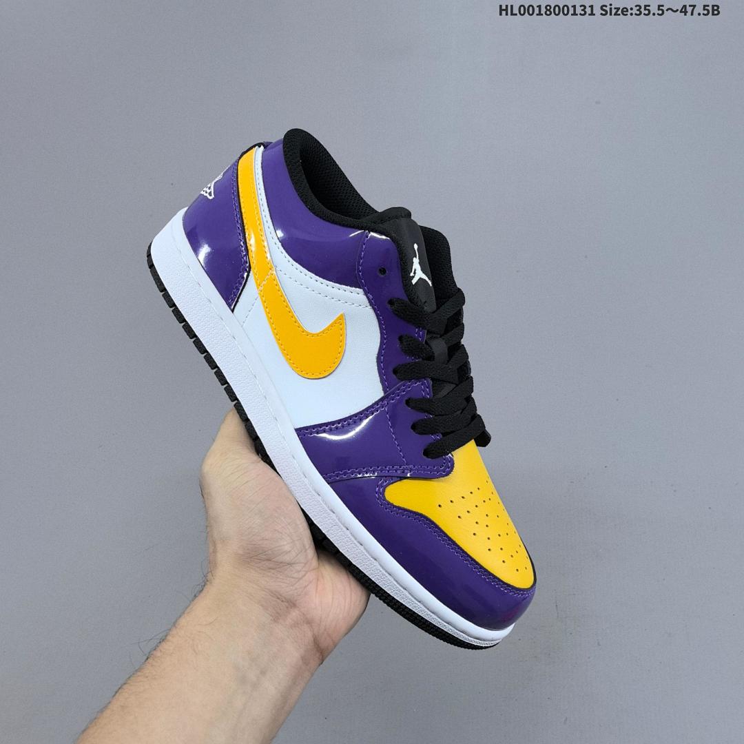 Air Jordan 1 Low "Lakers" AJ1 1 aj1 1 Jordan Ai - foto 8