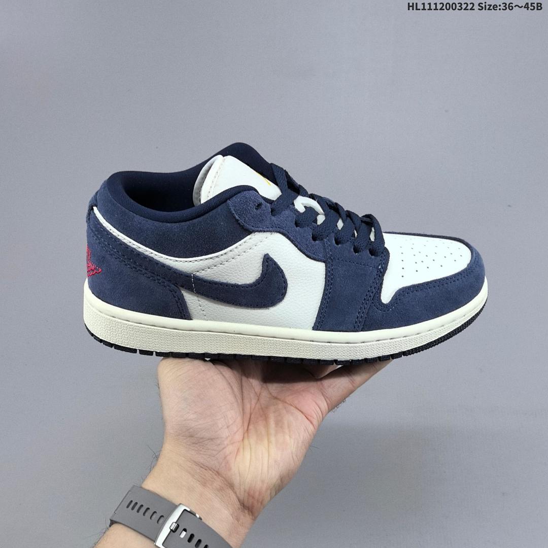 Air Jordan 1 Low "Obsidian Suede" AJ1 1 aj1 1 - foto 2