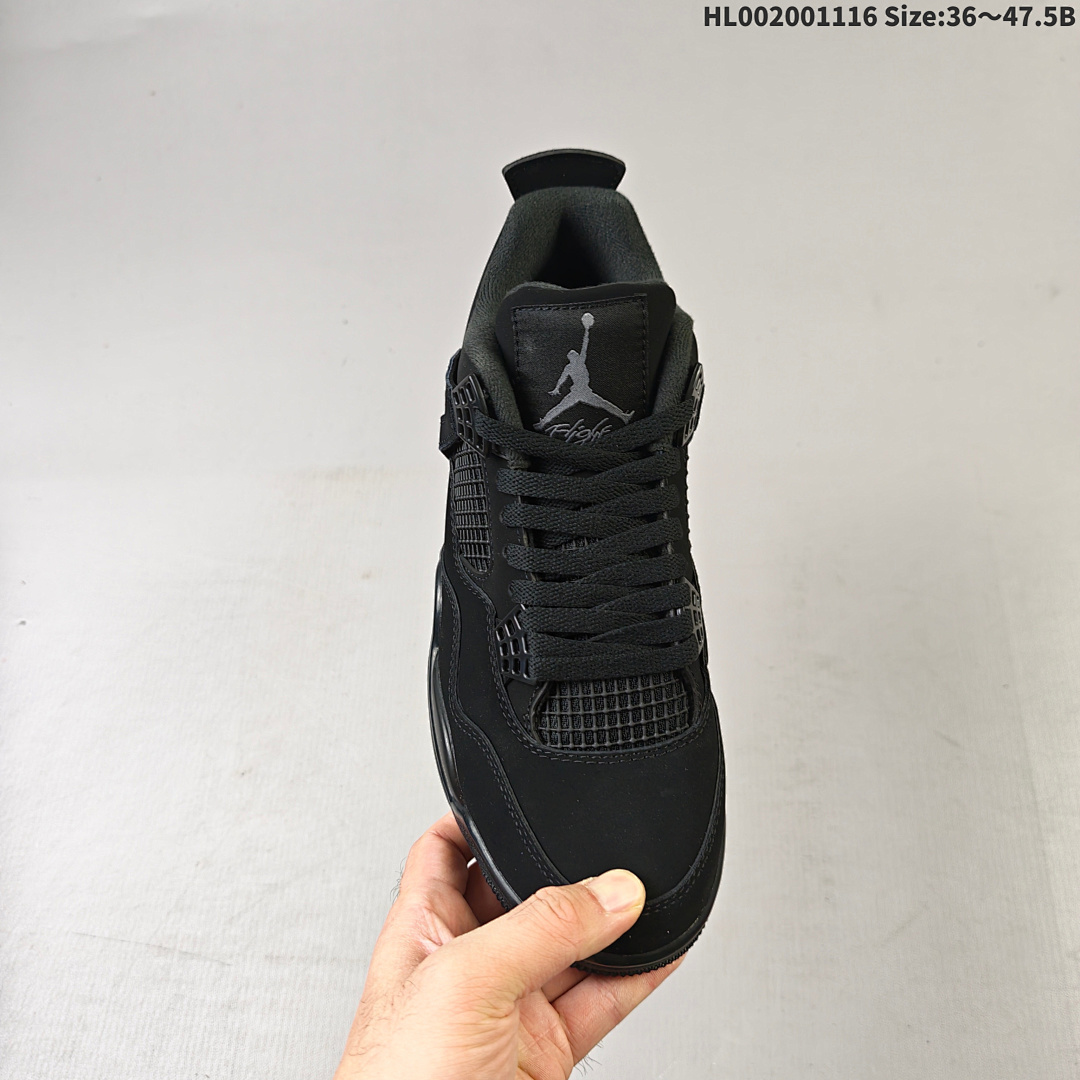 Air Jordan 4 Retro "Black Cat" AJ4 4 aj4 4 - foto 7