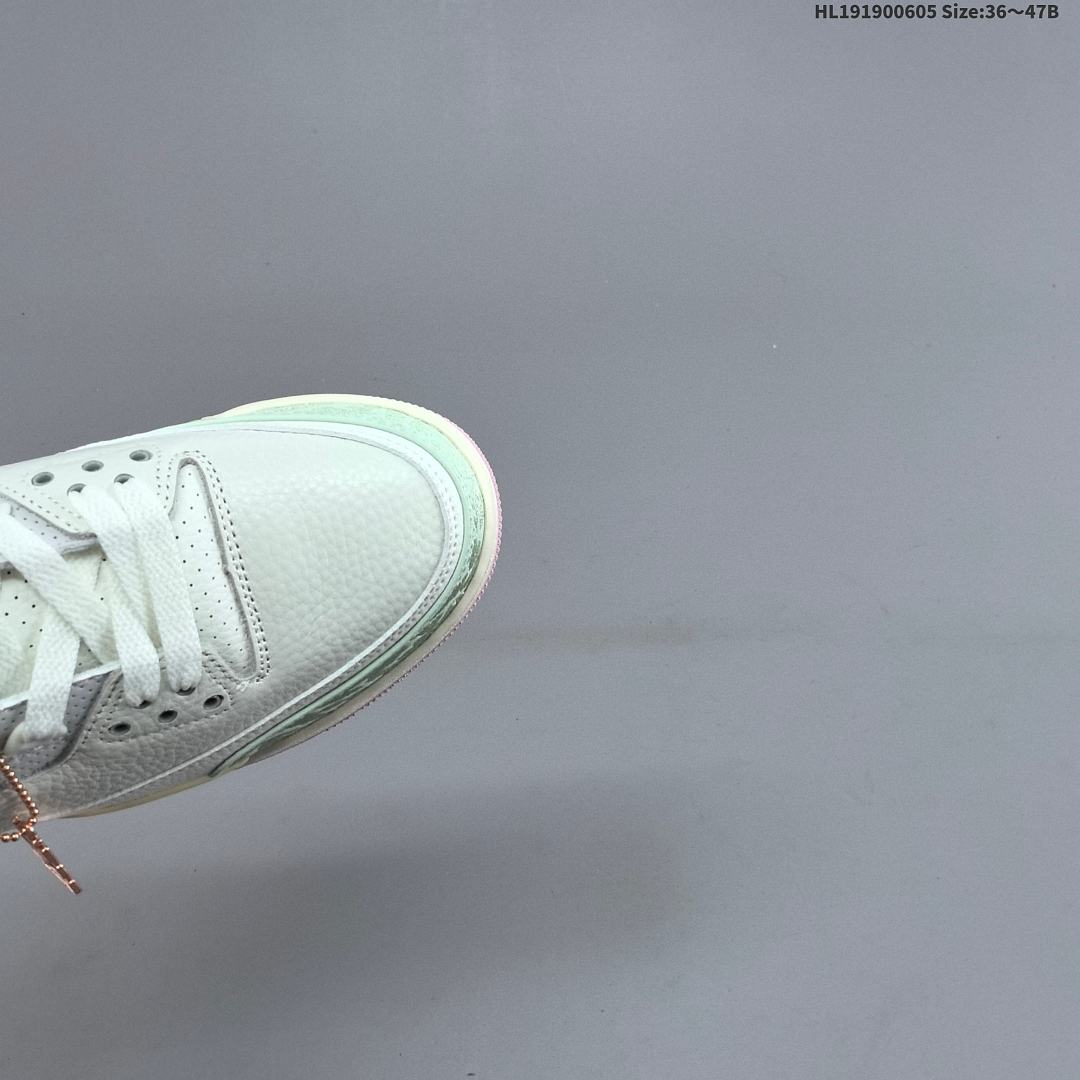 Air Jordan 3 Retro "Sail and Jade Aura" AJ3 3 aj3 3 - foto 8