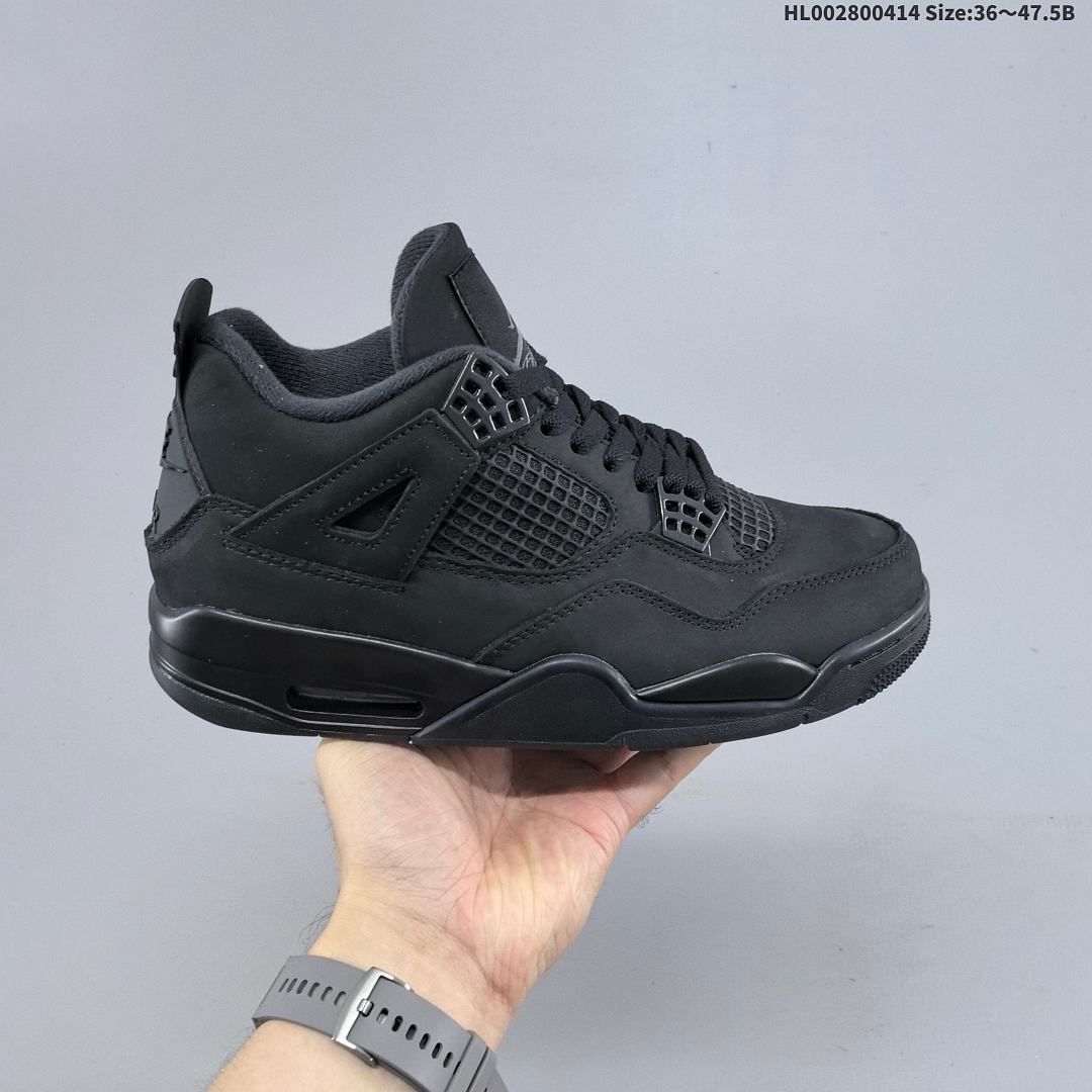 Air Jordan 4 Retro "Black Cat" AJ4 4 aj4 4 - foto 2