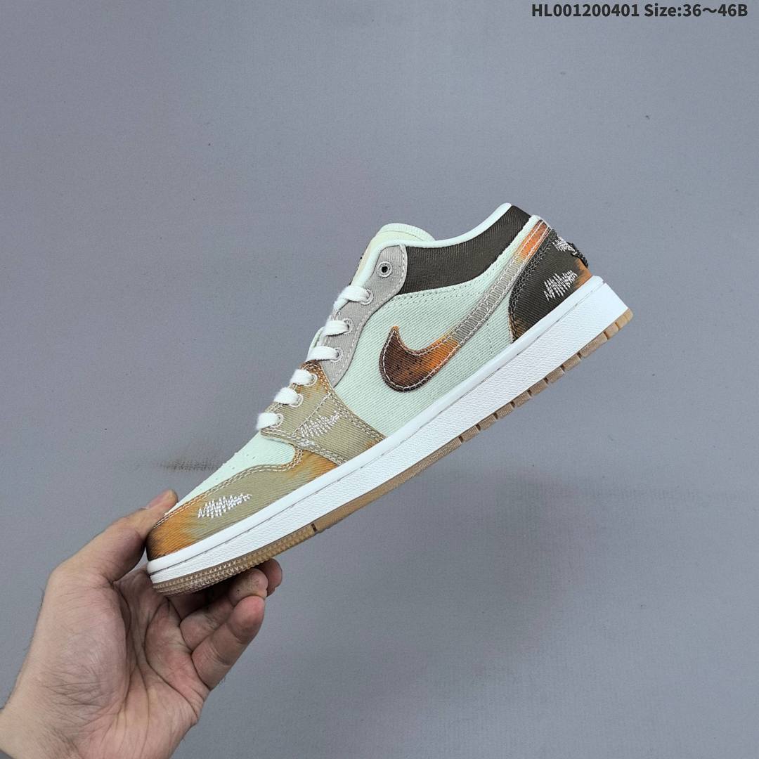 Air Jordan 1 Low SE "Multi-Color Distressed" AJ1 1 aj1 1 Jo - foto 4