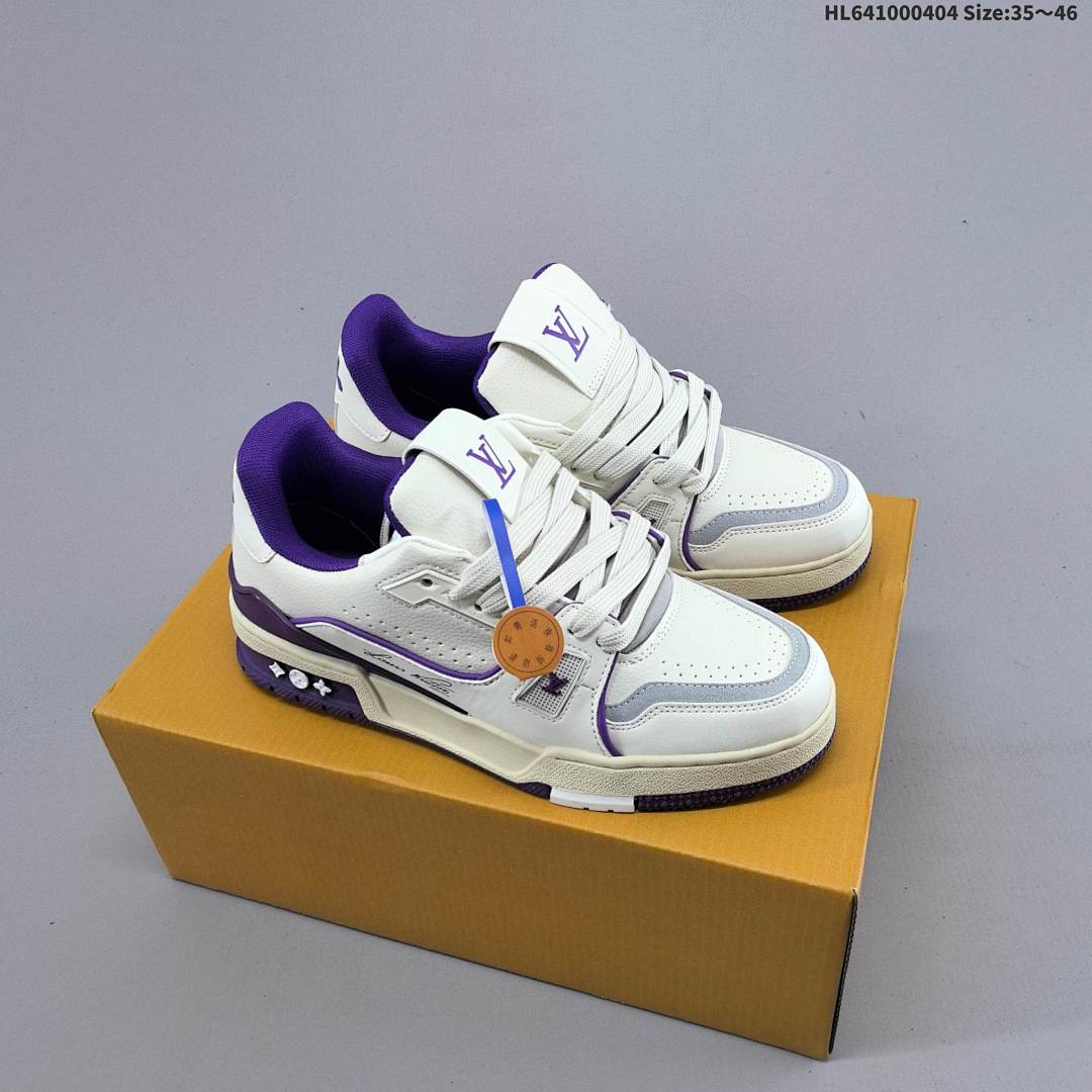 Louis Vuitton Trainer Sneaker Low LV ID Size 46 - foto 2