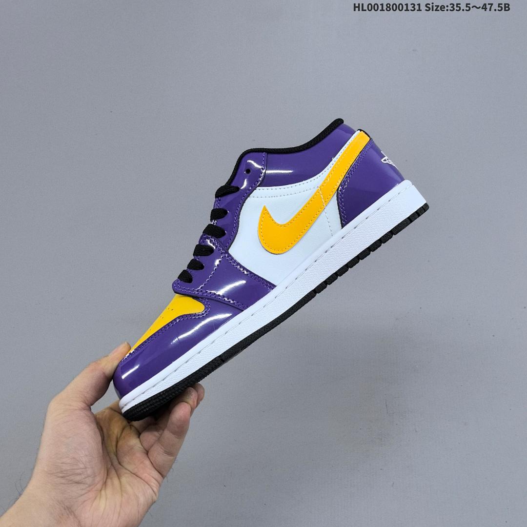 Air Jordan 1 Low "Lakers" AJ1 1 aj1 1 Jordan Ai - foto 7