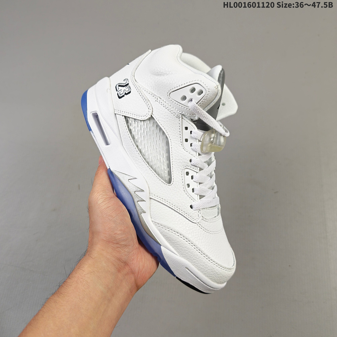 Air Jordan 5 Retro "Metallic White" AJ5 5 aj5 5 - foto 9