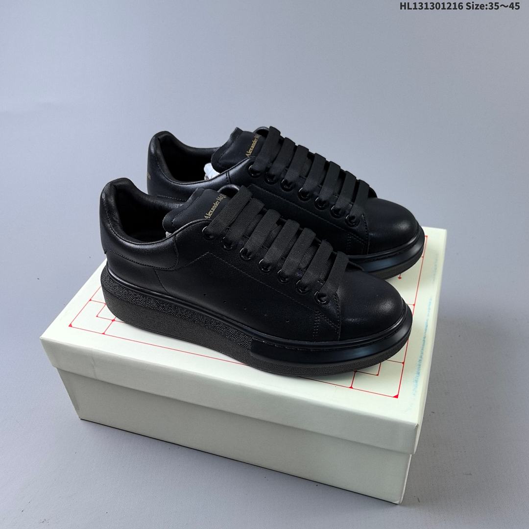 Alexander McQueen Oversized Exaggerated-Sole Suede Leather Sneakers - foto 11