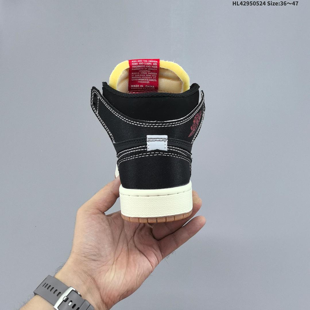 NIKE Air Jordan 1 Retro Mid AJ1 -100 ID Size 47 - foto 6