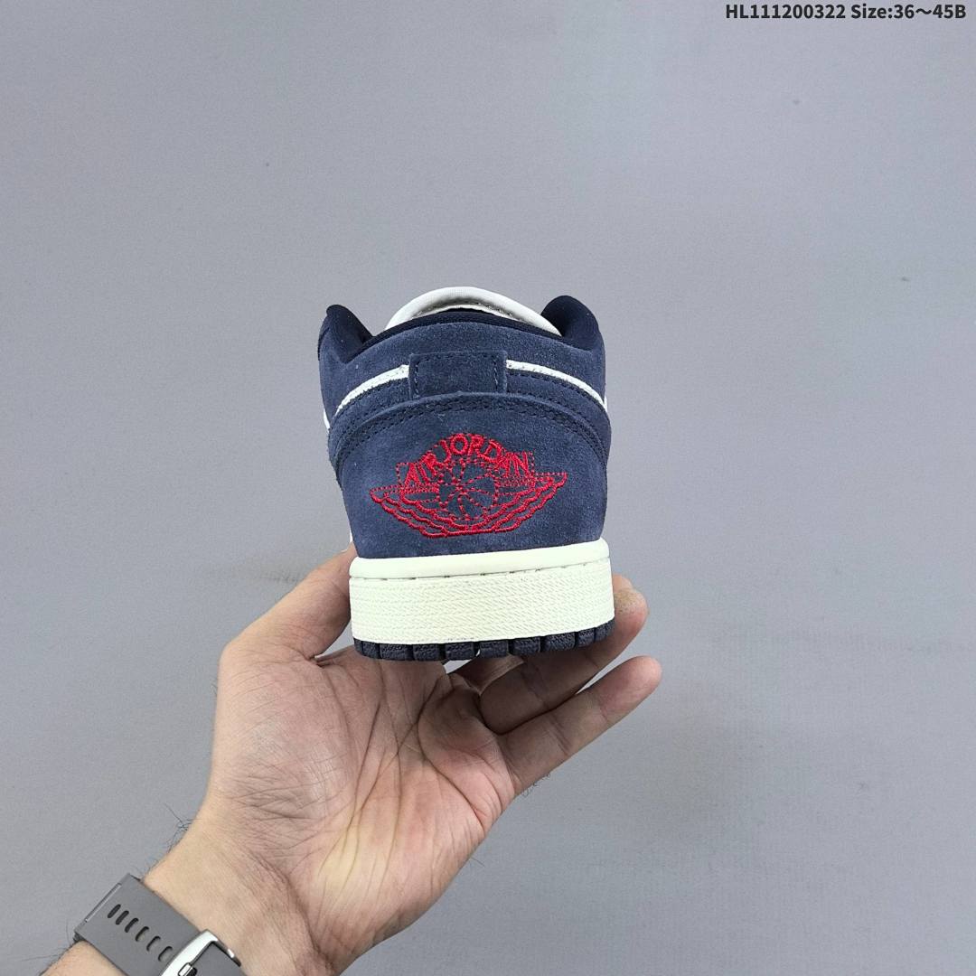 Air Jordan 1 Low "Obsidian Suede" AJ1 1 aj1 1 - foto 6