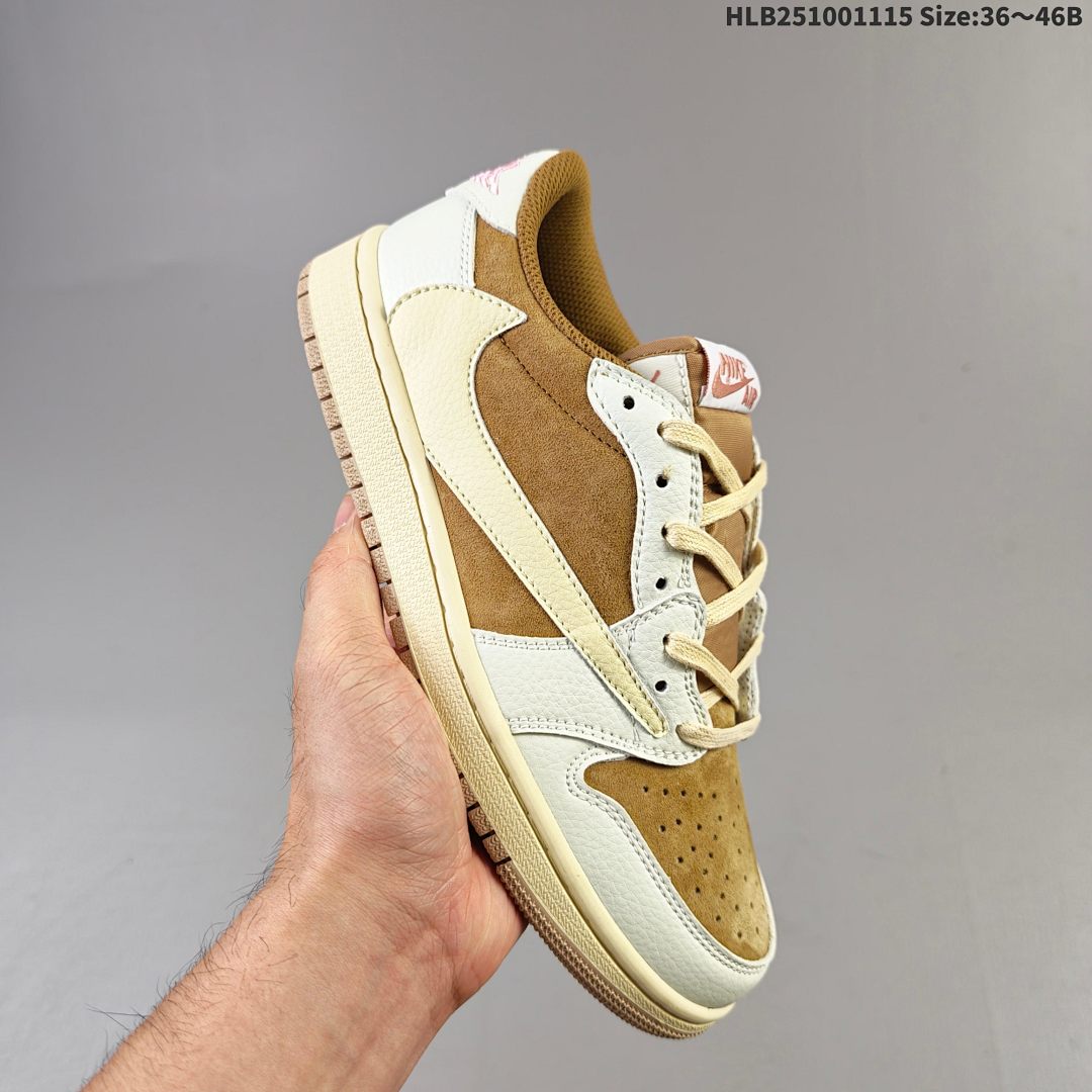 Nike Air Jordan 1 x Travis Scott AJ1 -106 ID Siz - foto 6