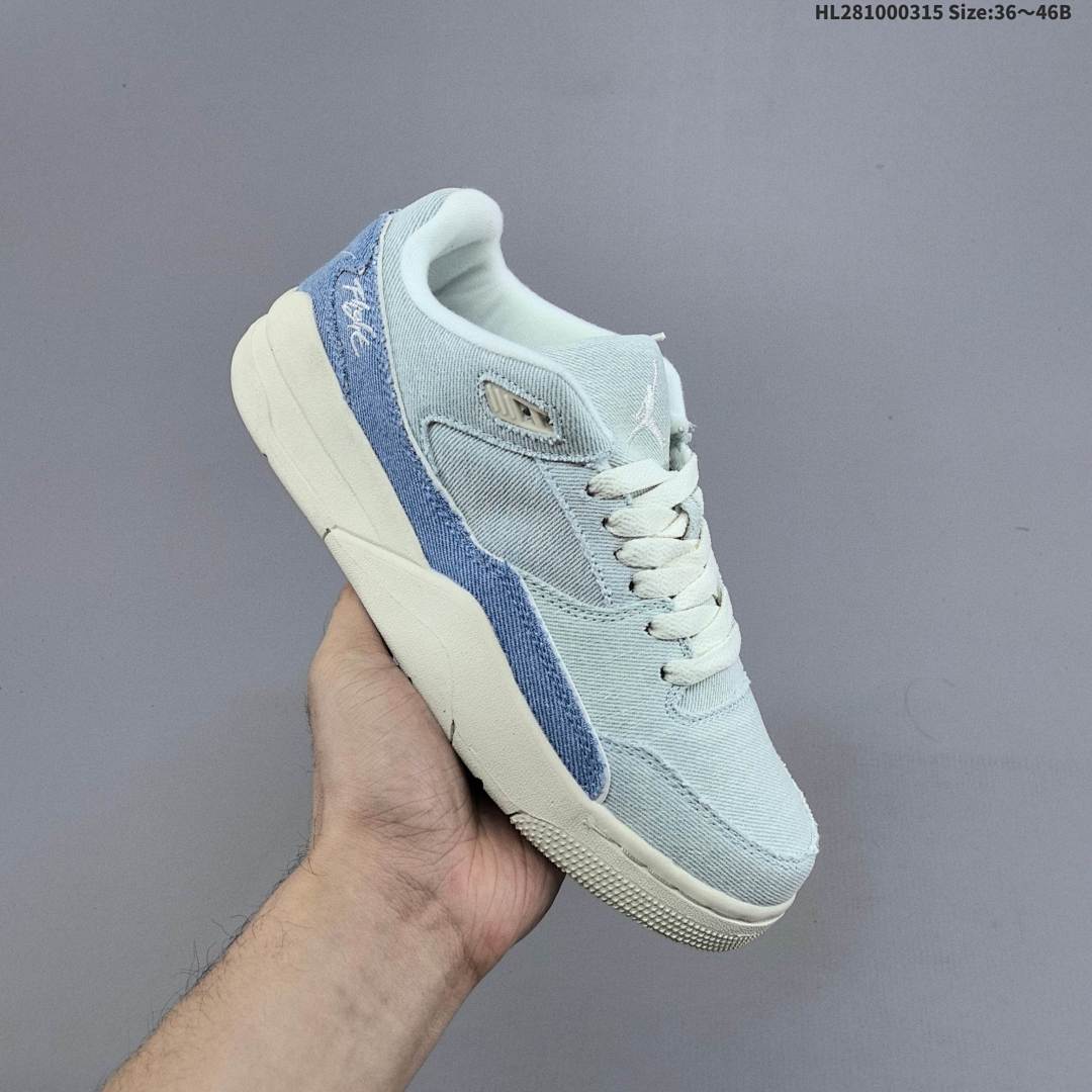 Air Jordan 4 Retro Flight Court AJ4 4 aj4 4 Jumpm - foto 3