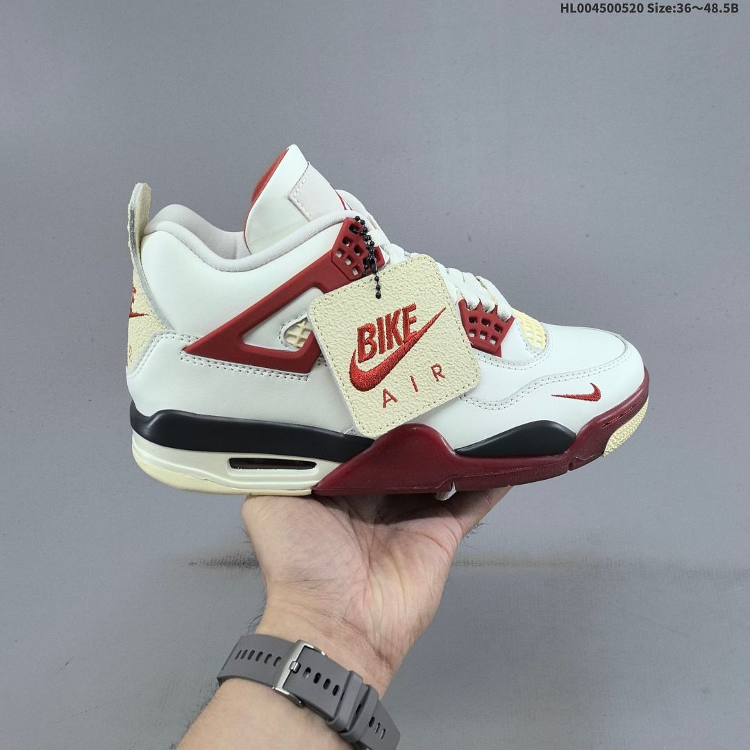 Nigel Sylvester x Air Jordan 4 "Sail Cinnabar" AJ4 4 aj4 4 - foto 2