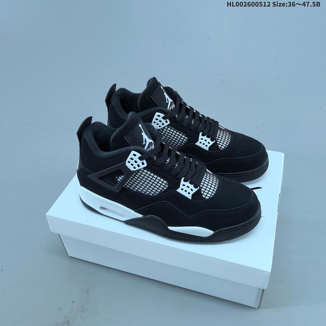 Air Jordan 4 Retro "White Thunder" AJ4 4 aj4 4