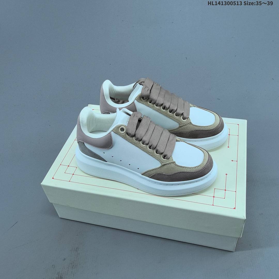 Alexander McQueen · Sole Leather Sneakers HL141300513 Size 39 - foto 4