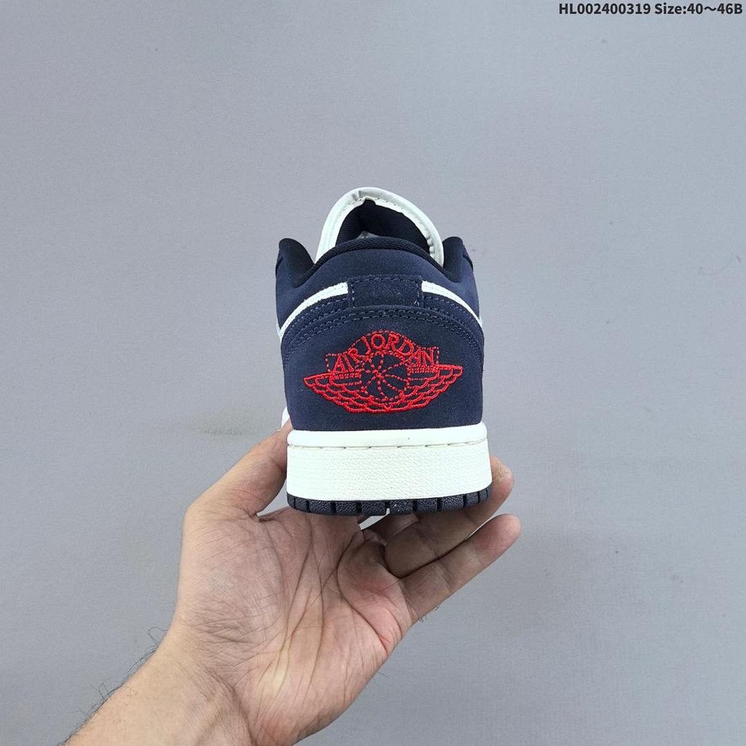 Air Jordan 1 Low "Obsidian Suede" AJ1 1 aj1 1 - foto 6