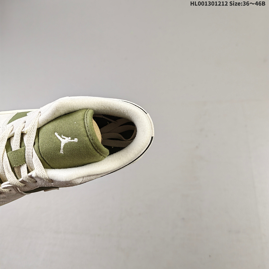 Air Jordan 1 Low "Medium Olive" AJ1 1 aj1 1 - foto 2