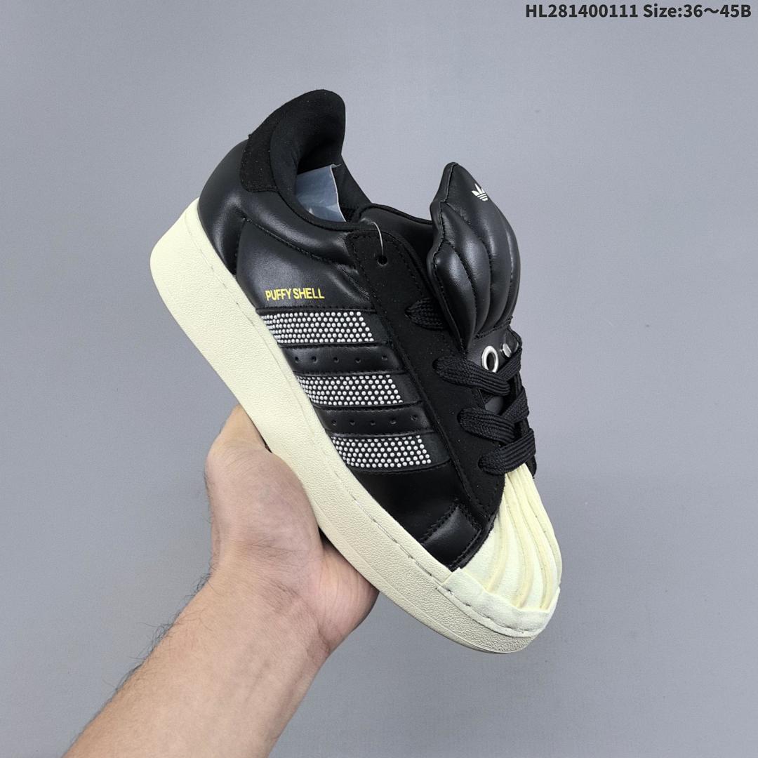 / Adidas Originals Superstar”Black/White“ Superstar Fo - foto 8