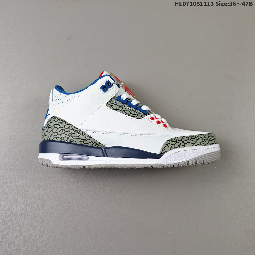 Jordan Air Jordan 3 Retro Silver Anniversary AJ3 3 1987 1988 35 MV - foto 3