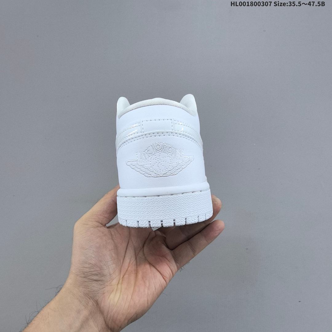Air Jordan 1 Low "Triple White" AJ1 1 aj1 1 - foto 6