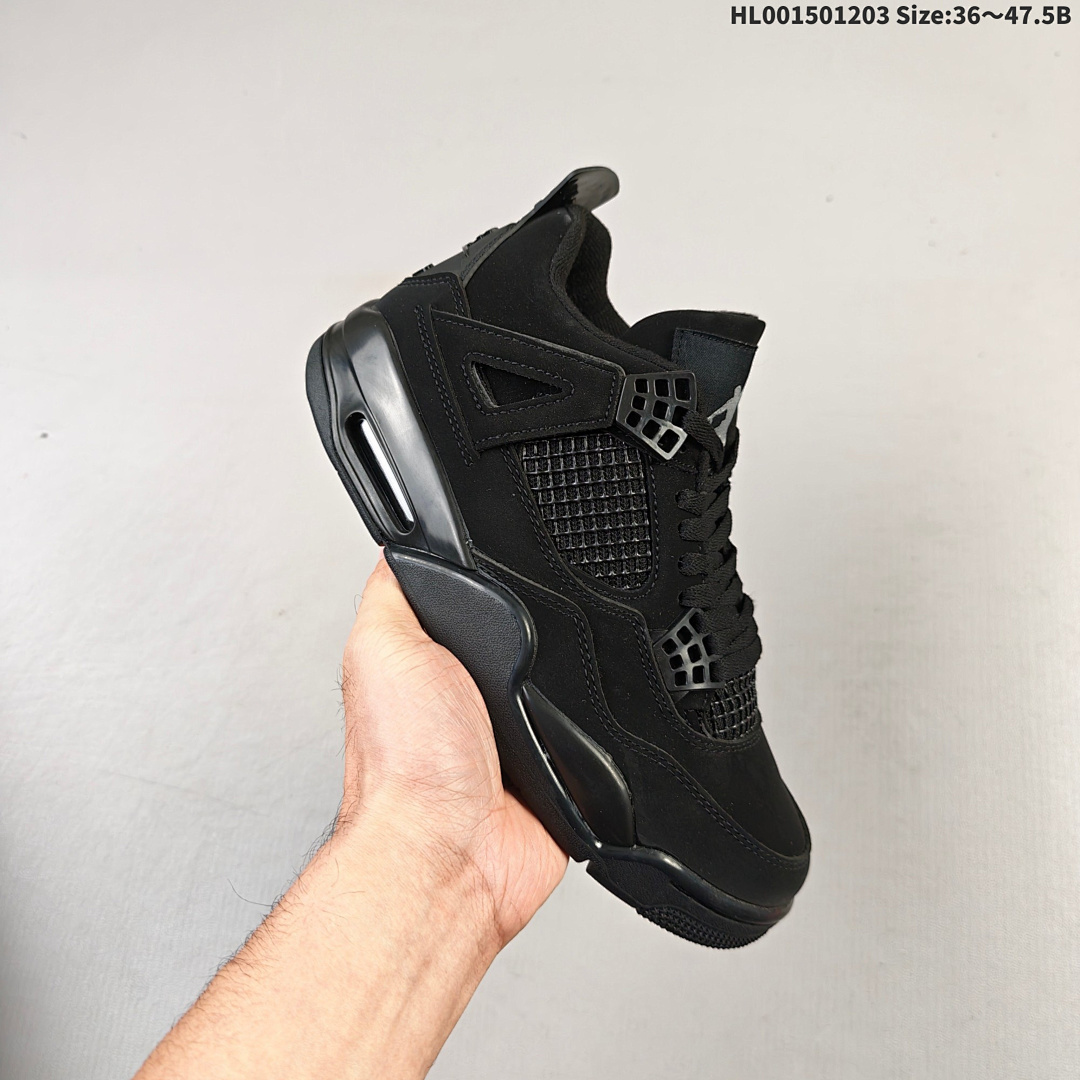 Air Jordan 4 Retro "Black Cat" AJ4 4 aj4 4 - foto 8