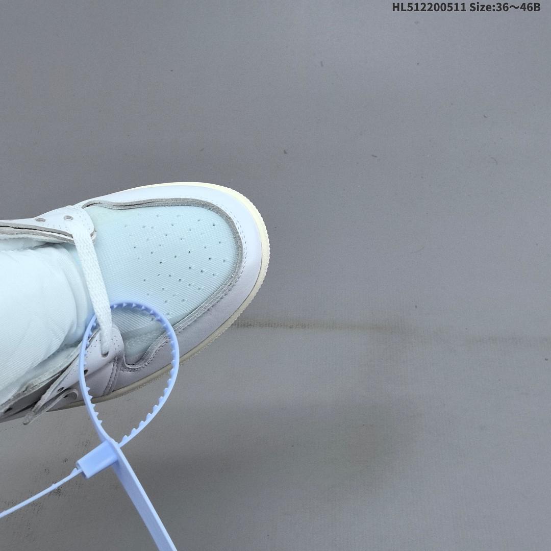 OFF-WHITE x Nike Air Jordan 1 Retro High OG “UNC” AJ1 1 aj1 1 Air J - foto 8