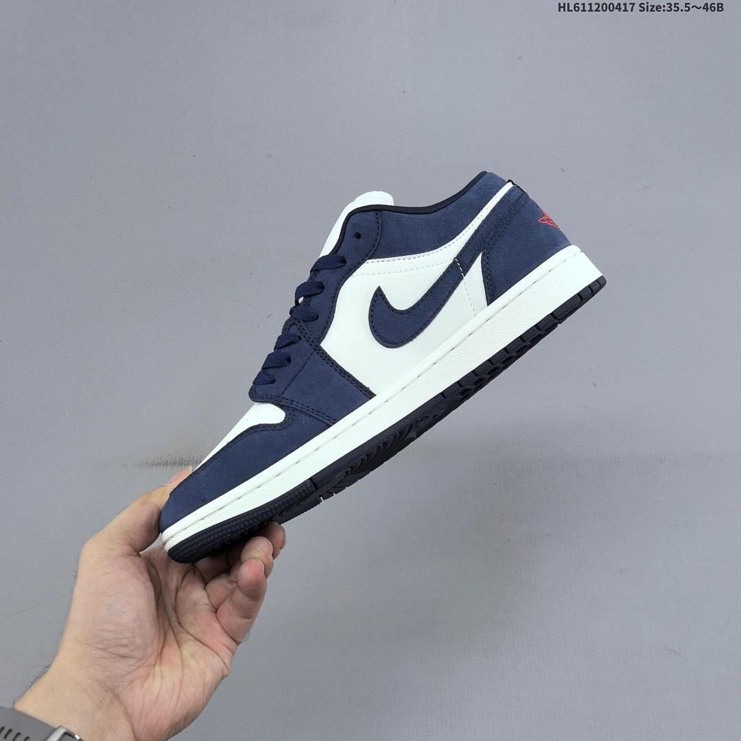 Air Jordan 1 Low "Midnight Navy/University Blue" AJ1 1 aj1 1 - foto 5