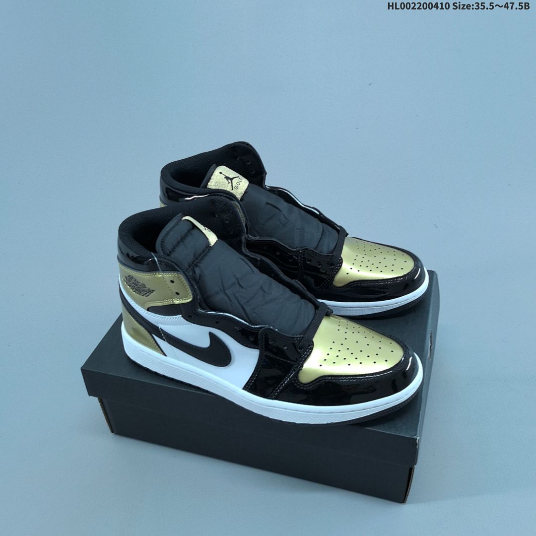 Air Jordan 1 High Golf "Gold Toe" AJ1 1 aj1 1