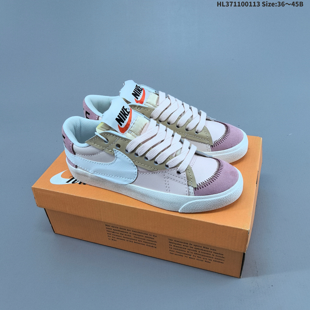 NK Blazer Low & x27;77 Jumbo Blazer Swoosh Sw - foto 14