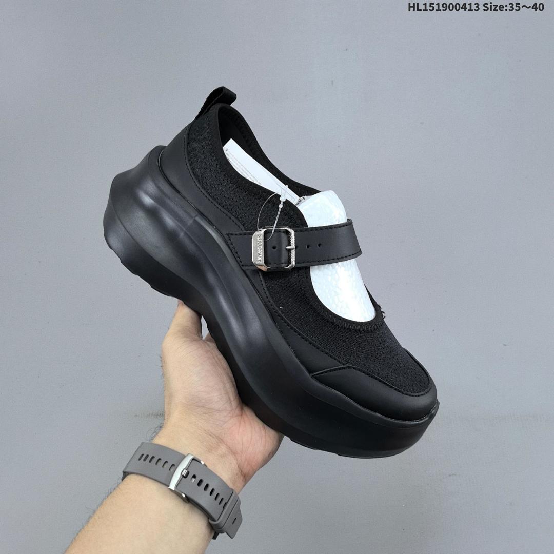 Comme des Garçons x SALOMON SR811 Leather Platform CDG - foto 5