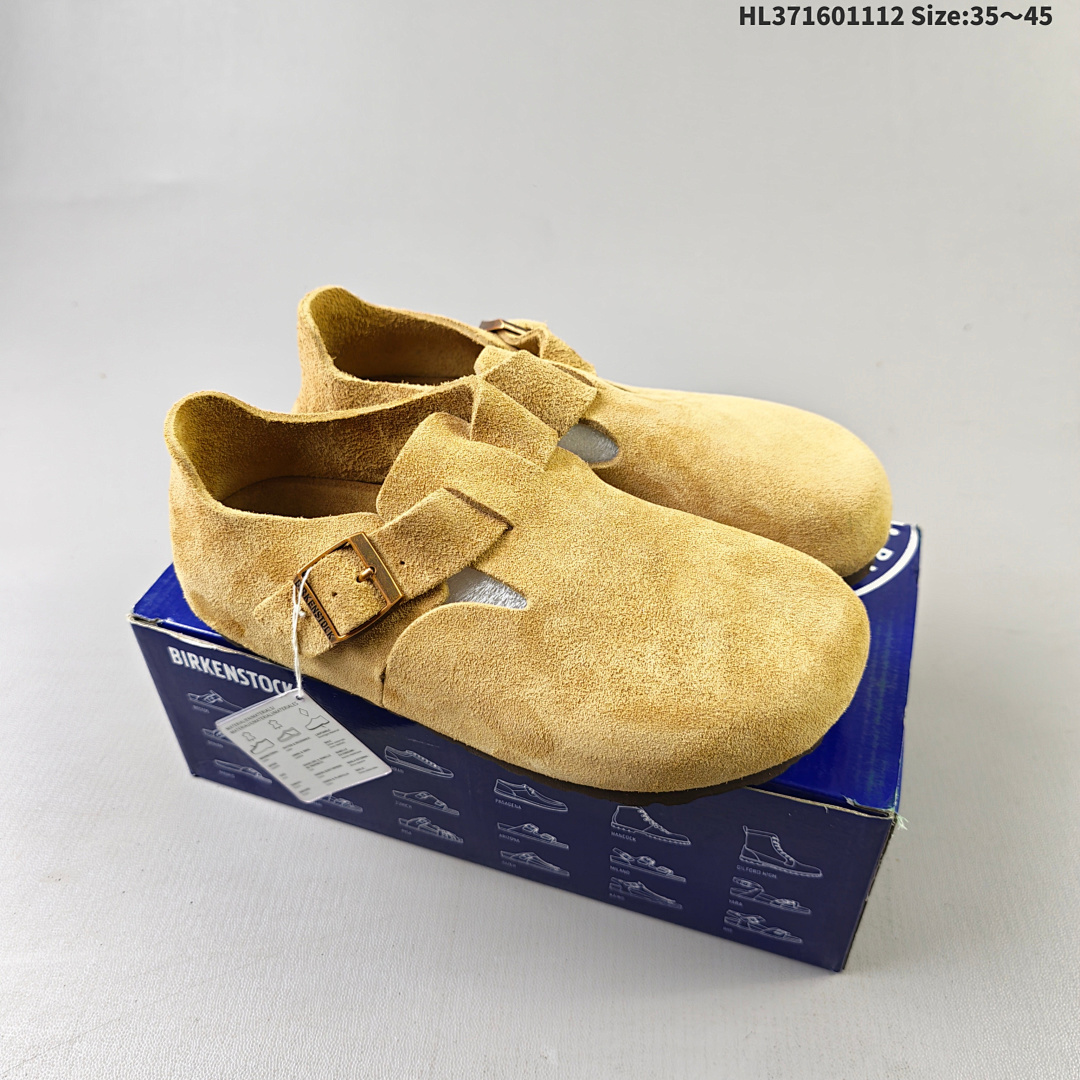 Birkenstock London Suede Leather