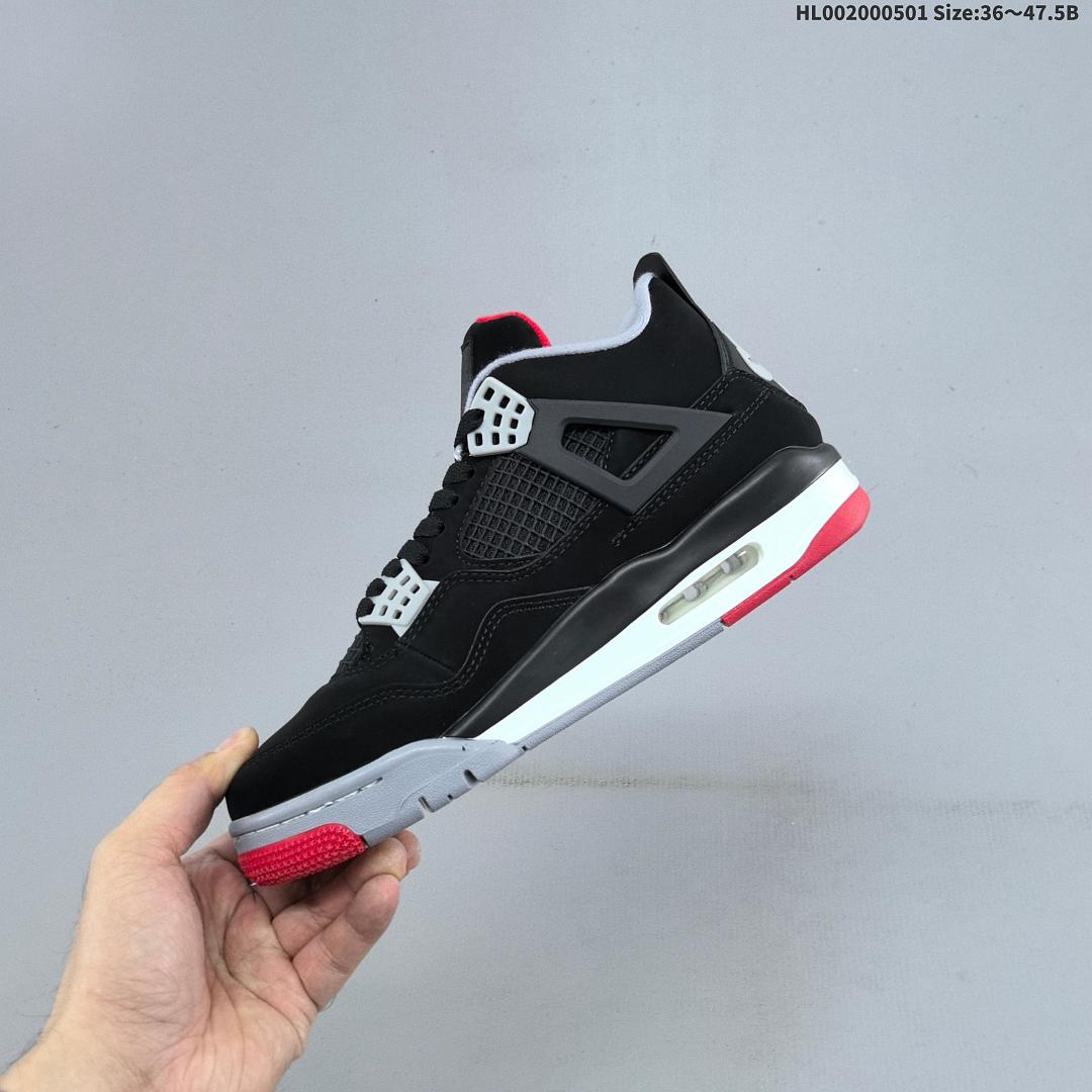 Air Jordan 4 Retro "Bred" OG AJ4 4 aj4 4 - foto 4