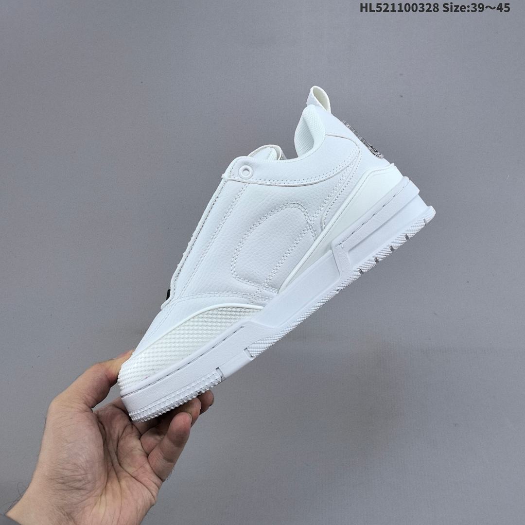 Louis Vuitton Trainer Sneaker Low LV ID Size 45 - foto 4