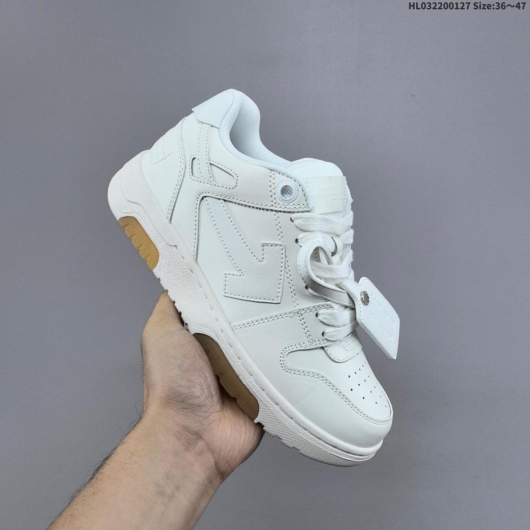 Off-WhiteÔäó c/o Virgil Abloh Out Of Office Low-top Leather OW OFF-White Sneakers" - foto 8