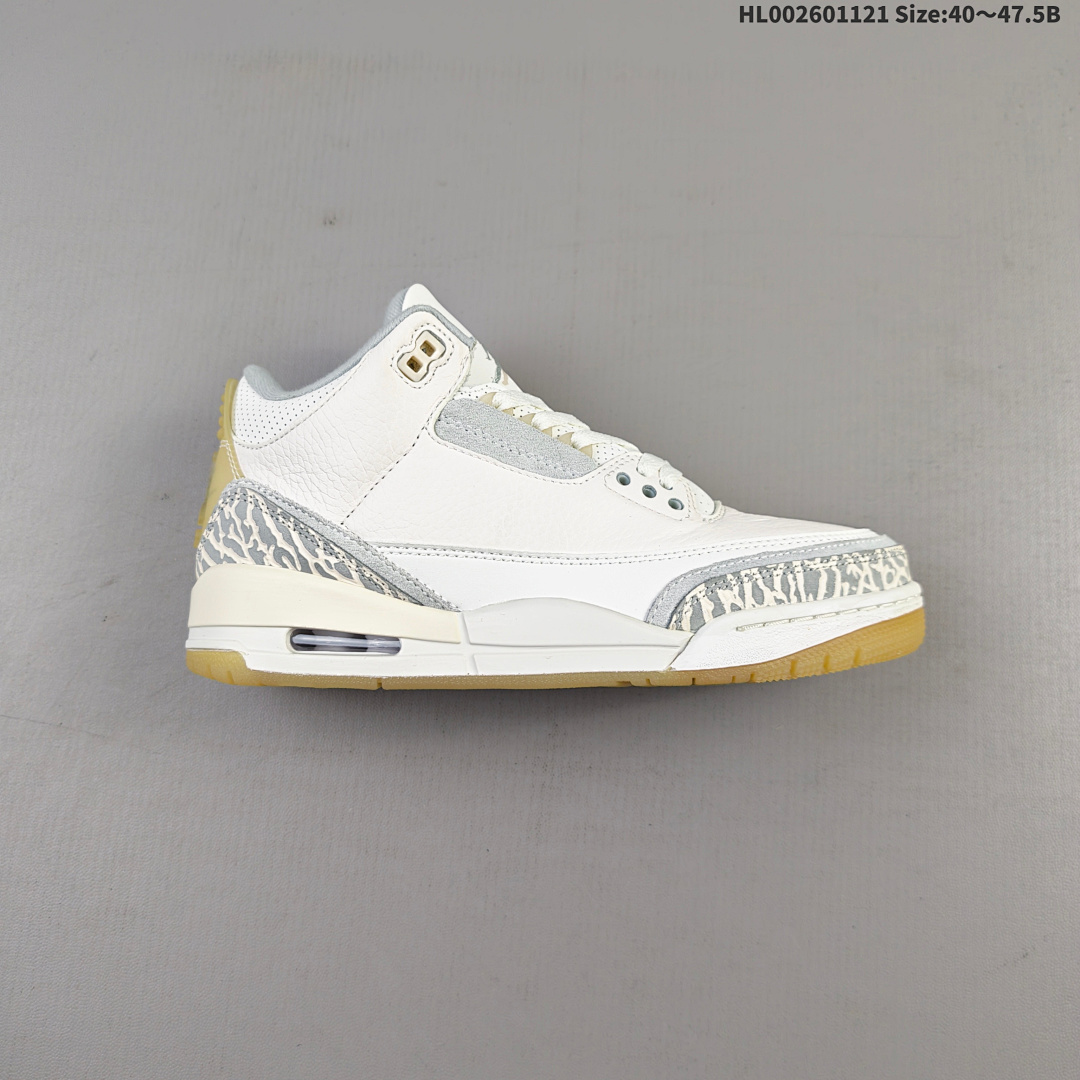 Air Jordan 3 Retro Craft "Ivory" AJ3 3 aj3 3