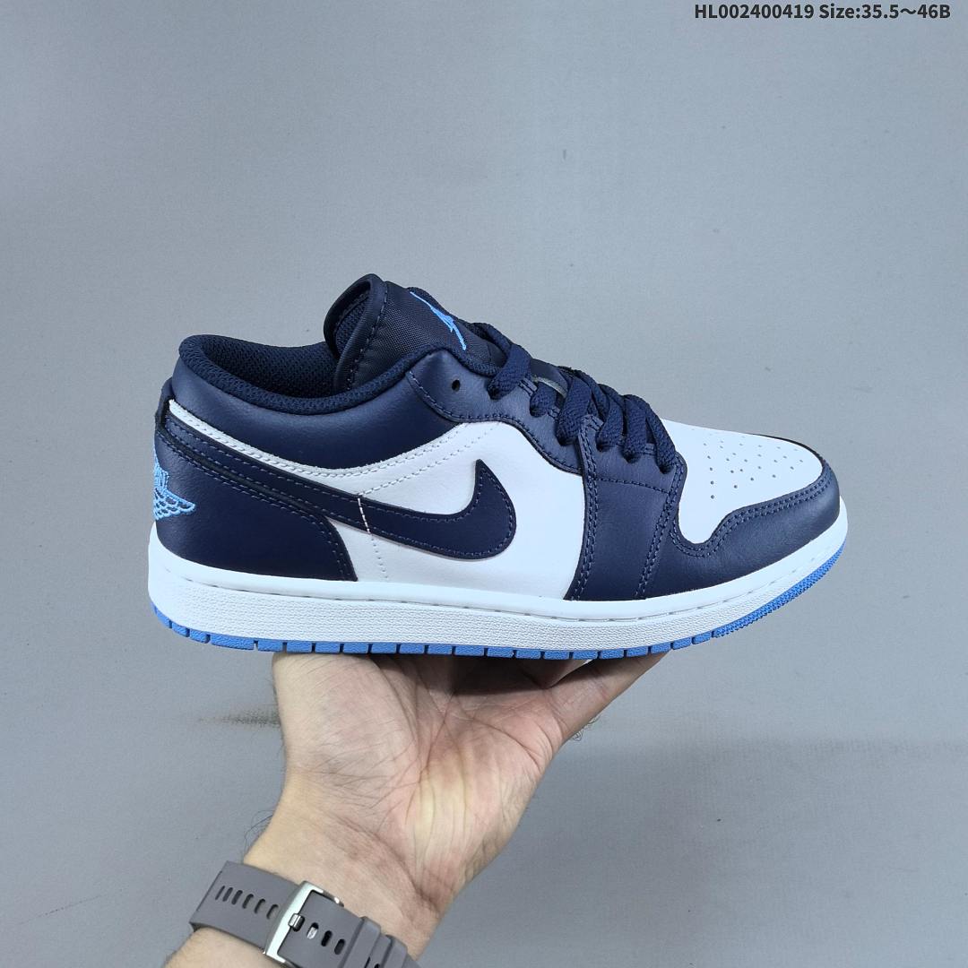 Air Jordan 1 Low "Midnight Navy/University Blue" AJ1 1 aj1 1 - foto 2