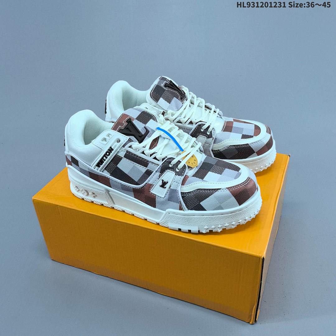 LV Louis Vuitton Trainer Sneaker Low ID - foto 9