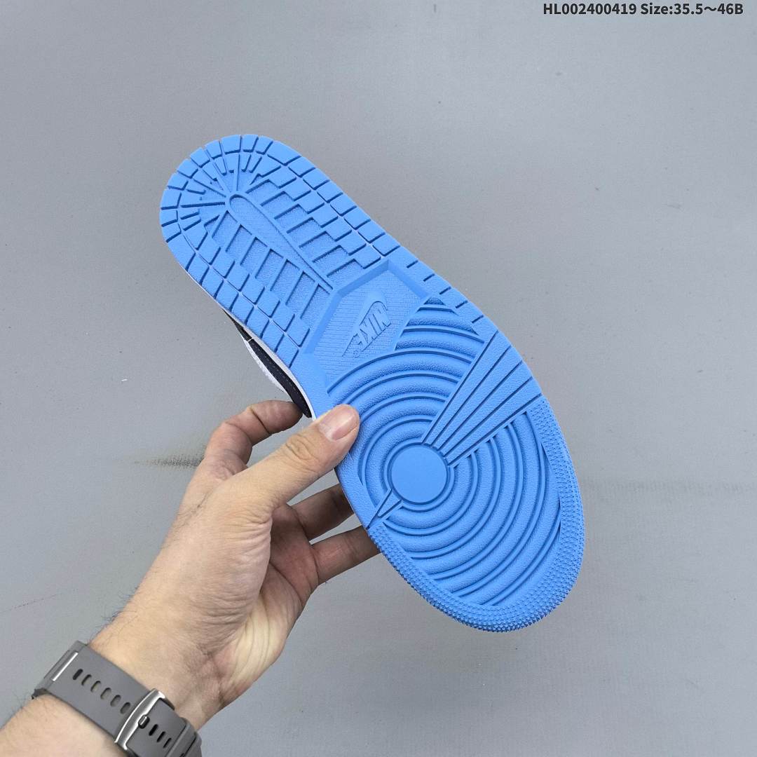 Air Jordan 1 Low "Midnight Navy/University Blue" AJ1 1 aj1 1 - foto 7