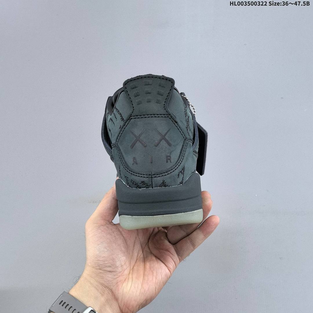KAWS x Air Jordan 4 Retro "Kaws Black" AJ4 4 aj4 4 - foto 6